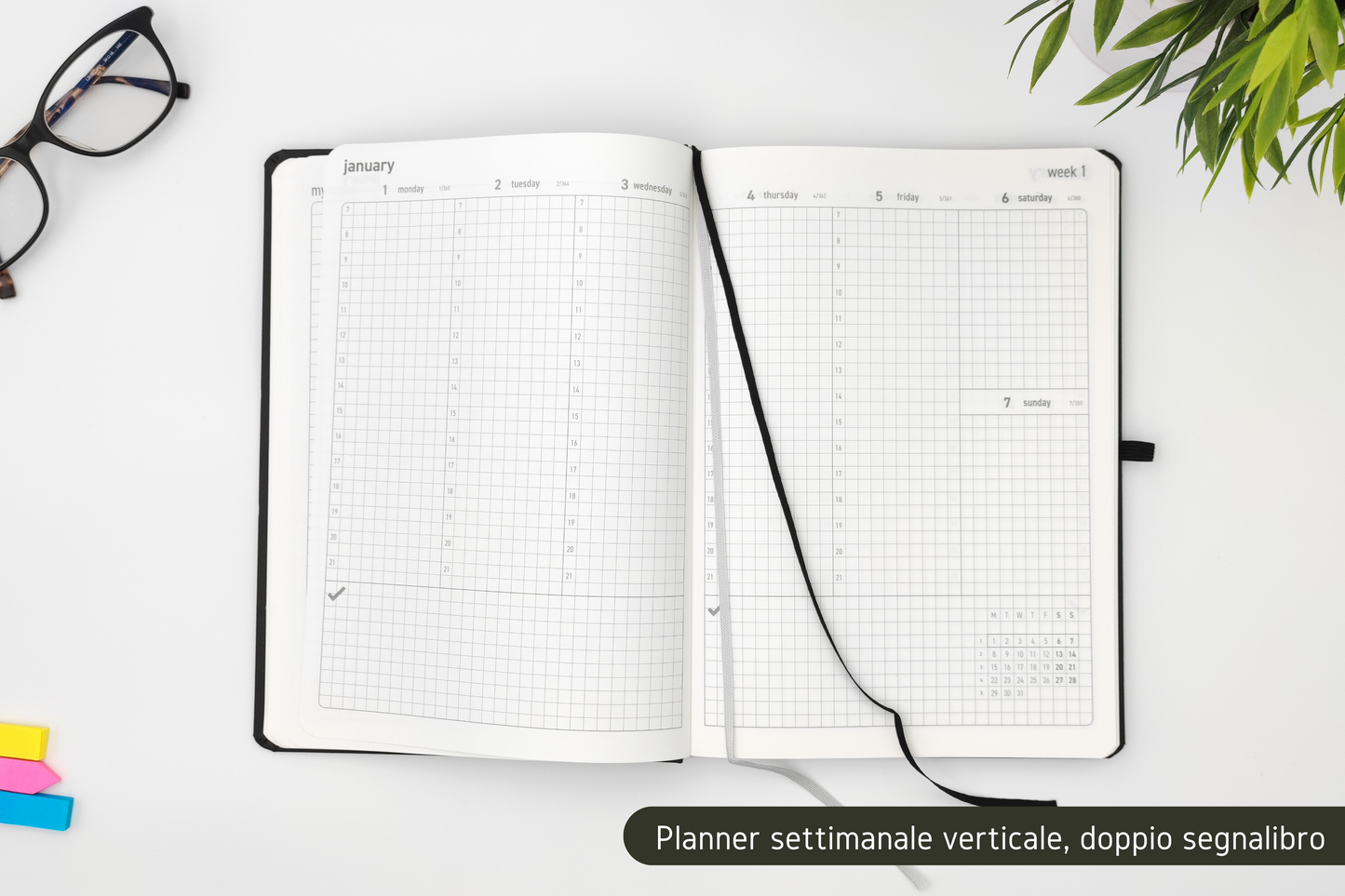 SMARTSQUARE® SETTIMANALE 2024 NERA