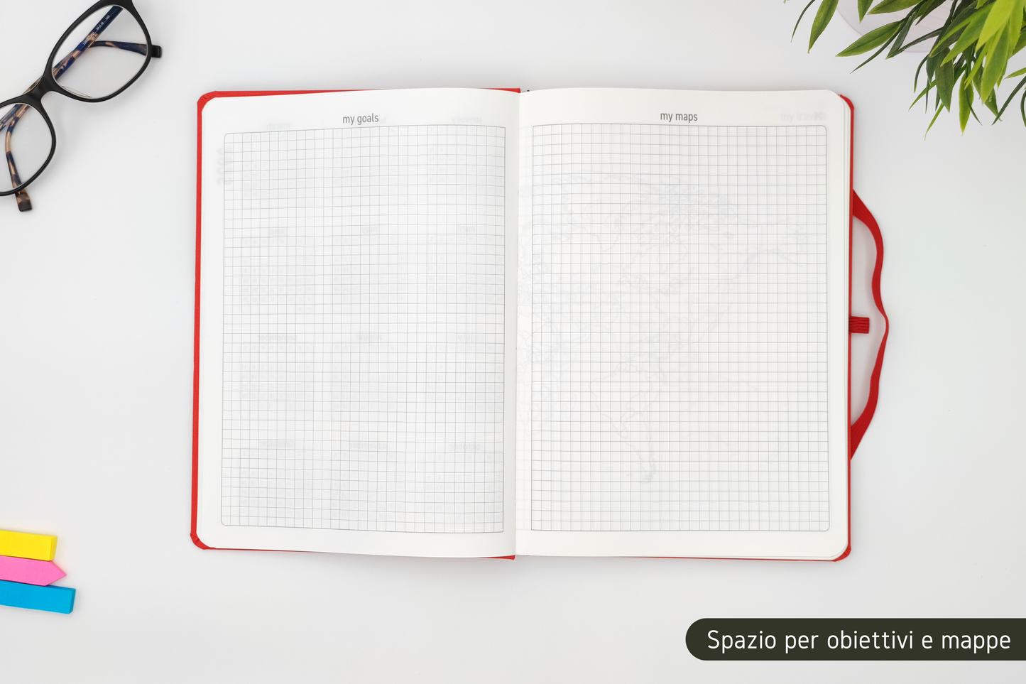 SMARTSQUARE® SETTIMANALE 2024 ROSSA