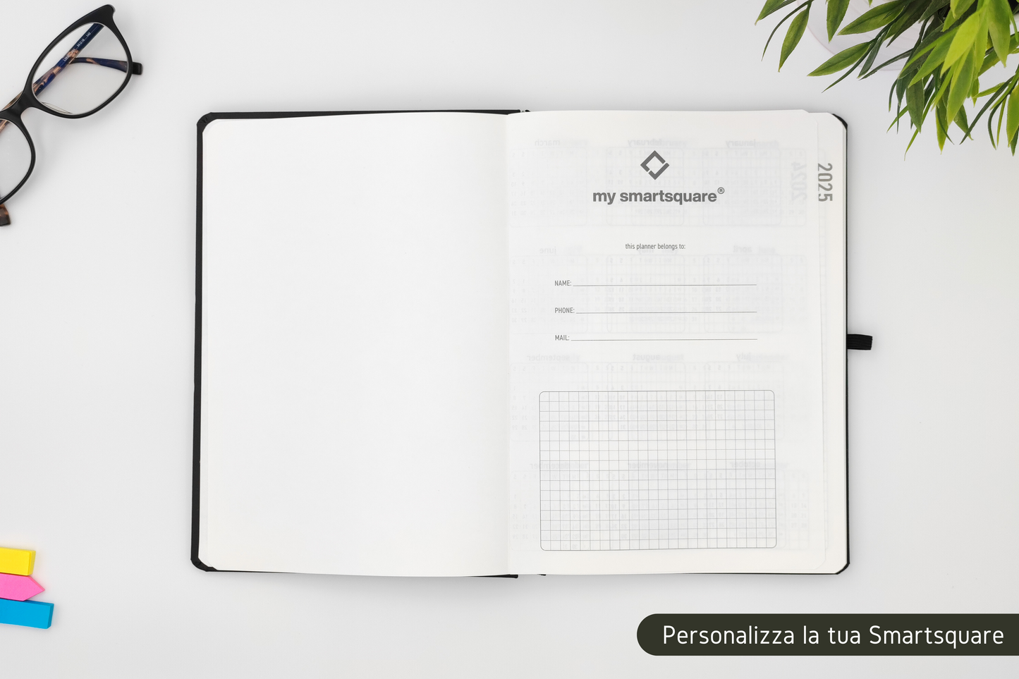 SMARTSQUARE® SETTIMANALE 2024 NERA